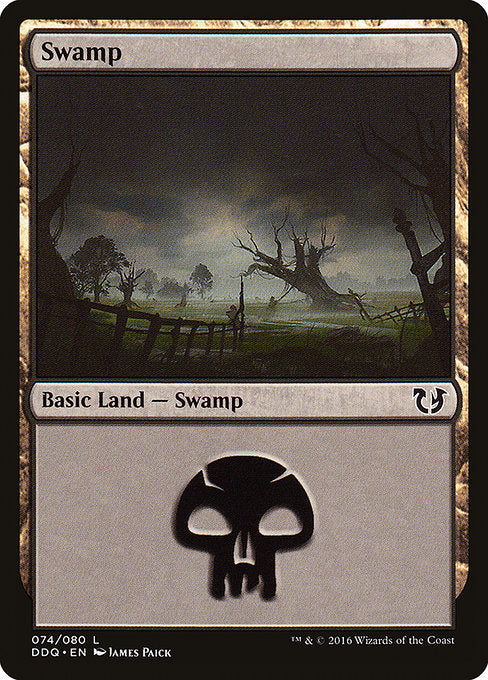 Swamp (74) [Duel Decks: Blessed vs. Cursed] | Gear Gaming Bentonville