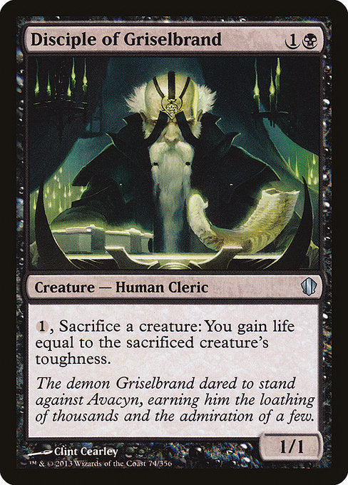 Disciple of Griselbrand [Commander 2013] | Gear Gaming Bentonville