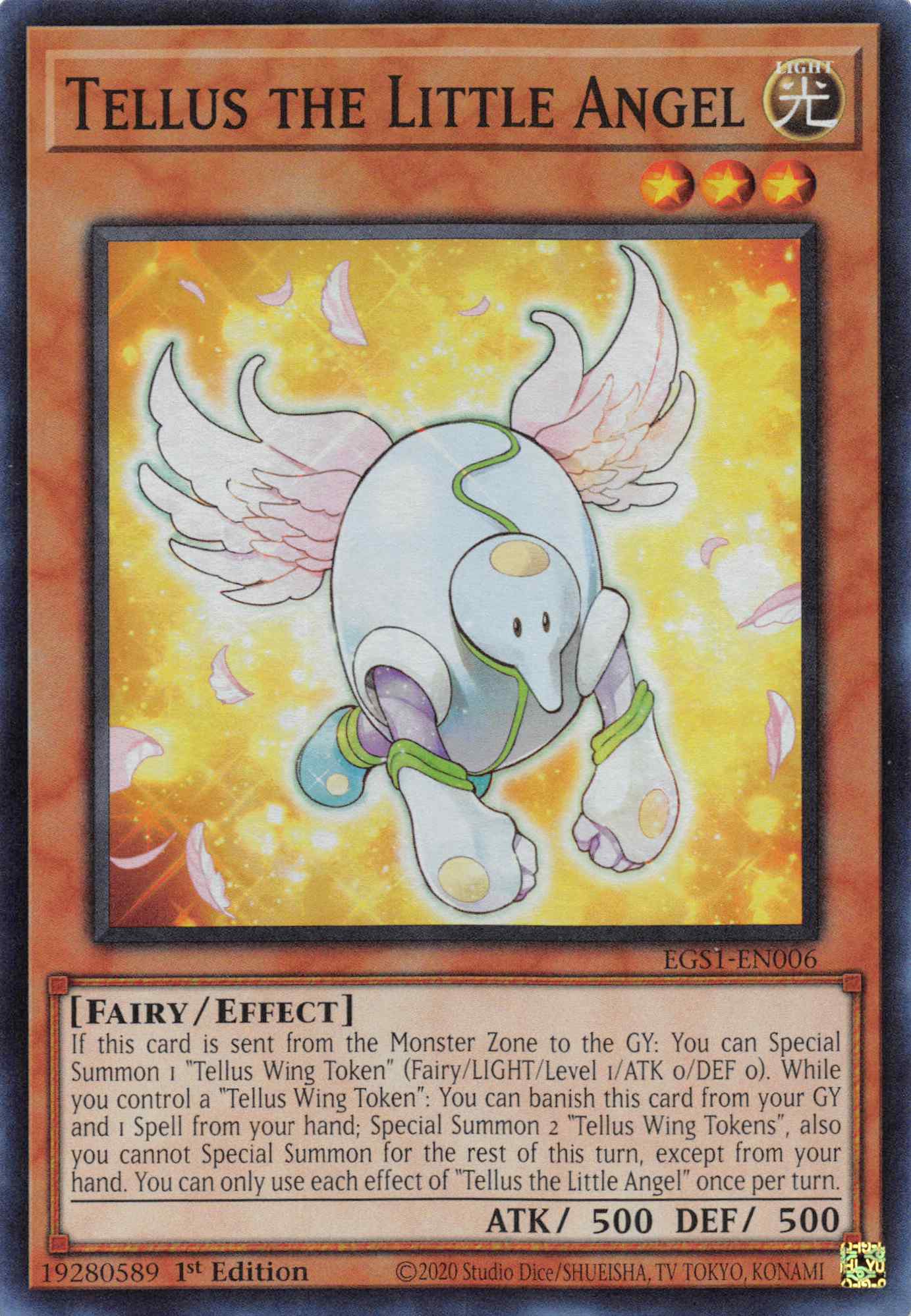 Tellus the Little Angel [EGS1-EN006] Super Rare | Gear Gaming Bentonville