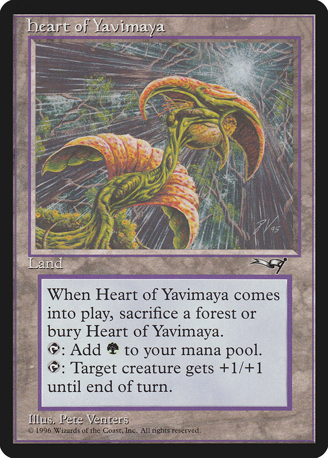 Heart of Yavimaya [Alliances] | Gear Gaming Bentonville