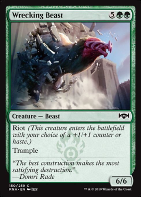 Wrecking Beast [Ravnica Allegiance] | Gear Gaming Bentonville