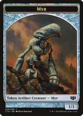 Myr // Pentavite Double-sided Token [Commander 2014 Tokens] | Gear Gaming Bentonville