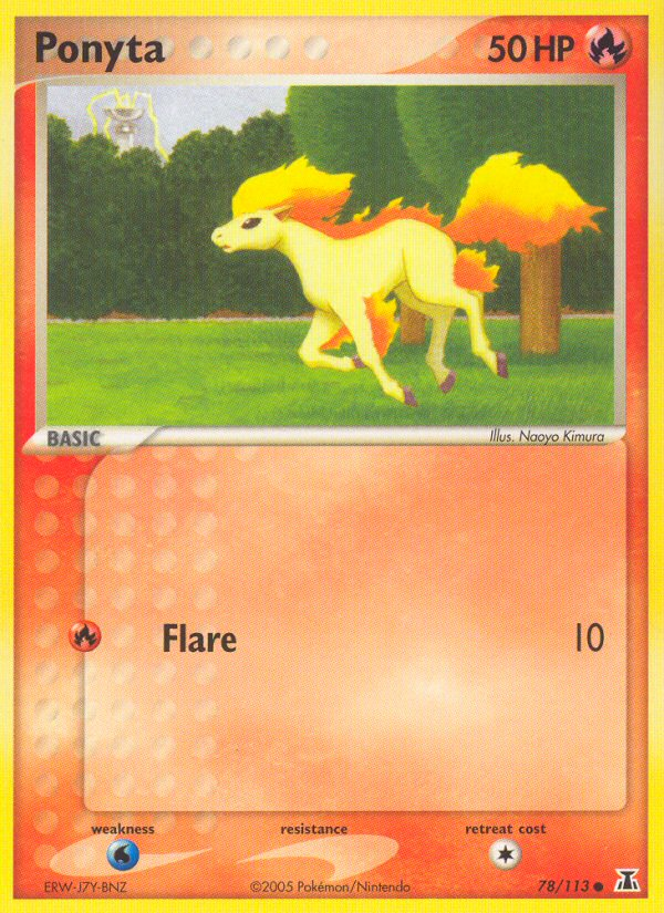 Ponyta (78/113) [EX: Delta Species] | Gear Gaming Bentonville