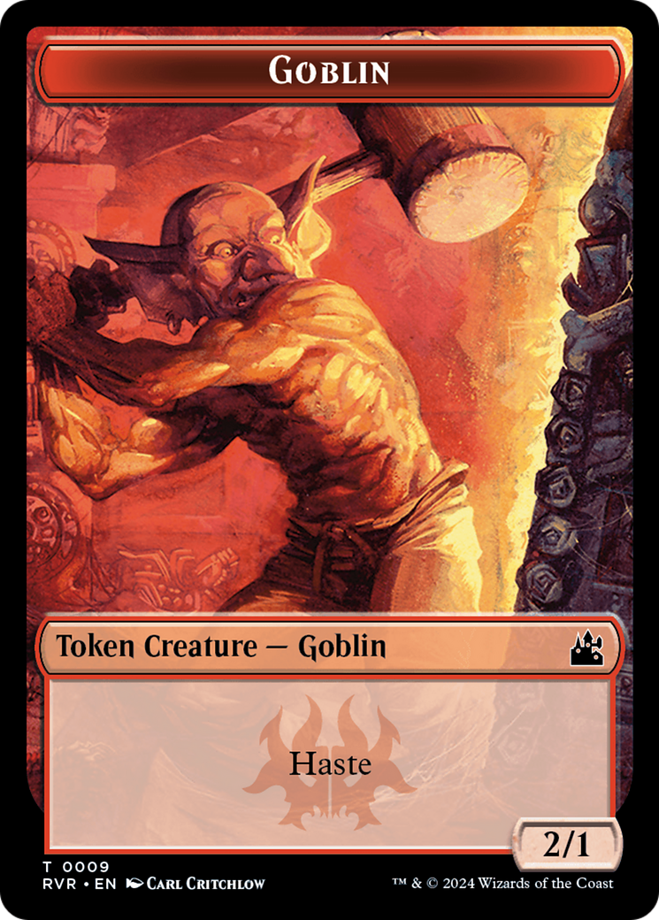 Goblin Token (0009) [Ravnica Remastered Tokens] | Gear Gaming Bentonville