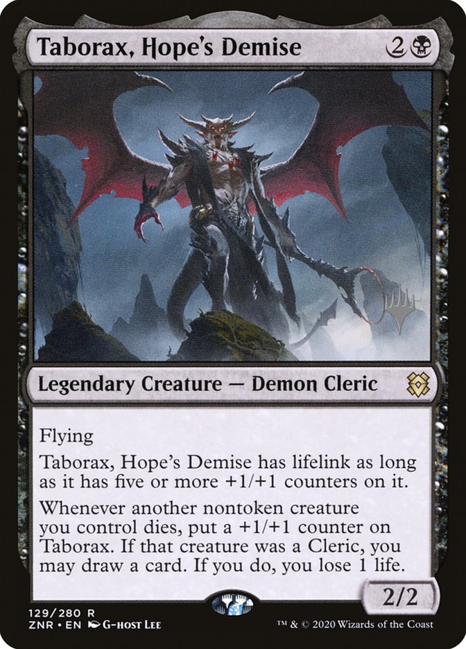 Taborax, Hope's Demise (Promo Pack) [Zendikar Rising Promos] | Gear Gaming Bentonville