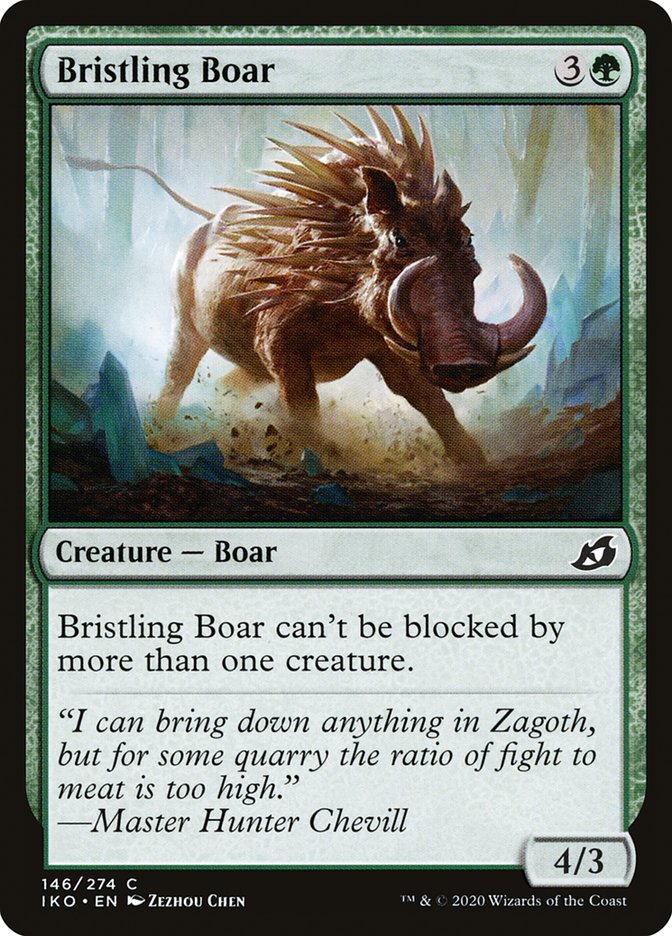 Bristling Boar [Ikoria: Lair of Behemoths] | Gear Gaming Bentonville