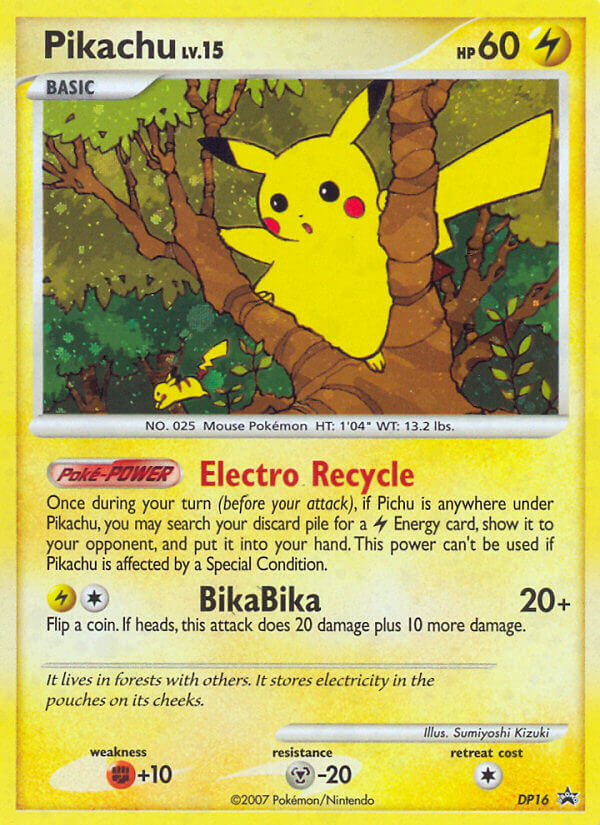 Pikachu (DP16) [Diamond & Pearl: Black Star Promos] | Gear Gaming Bentonville