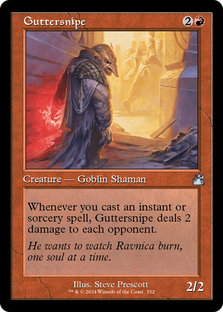 Guttersnipe (Retro Frame) [Ravnica Remastered] | Gear Gaming Bentonville