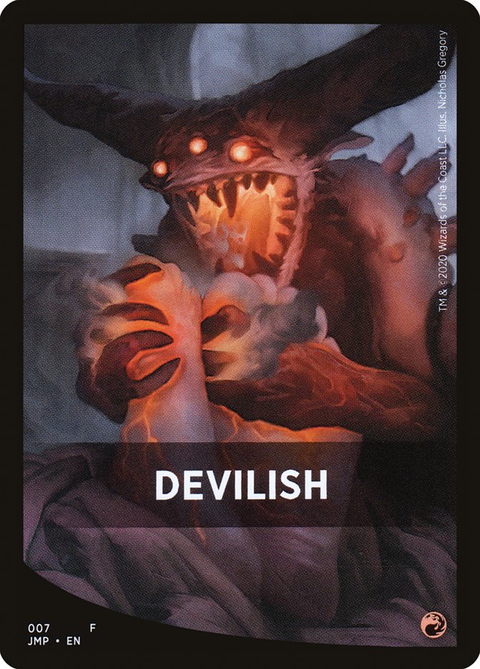 Devilish Theme Card [Jumpstart Front Cards] | Gear Gaming Bentonville