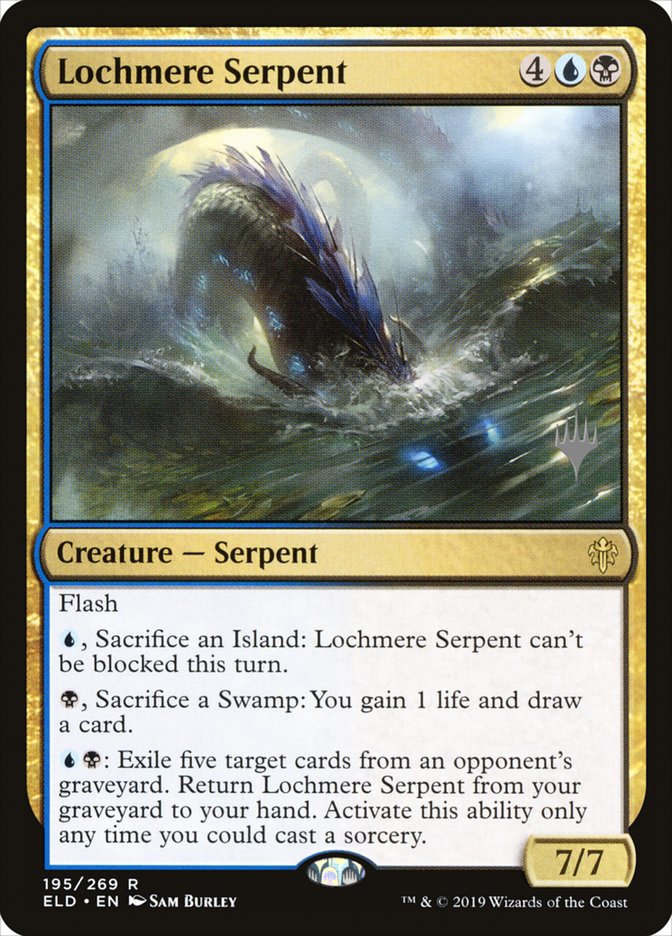 Lochmere Serpent (Promo Pack) [Throne of Eldraine Promos] | Gear Gaming Bentonville