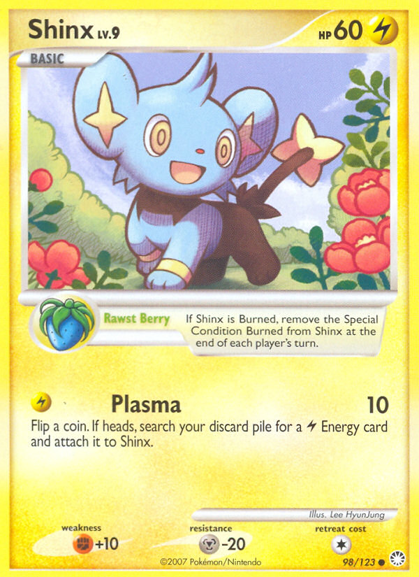 Shinx (98/123) [Diamond & Pearl: Mysterious Treasures] | Gear Gaming Bentonville