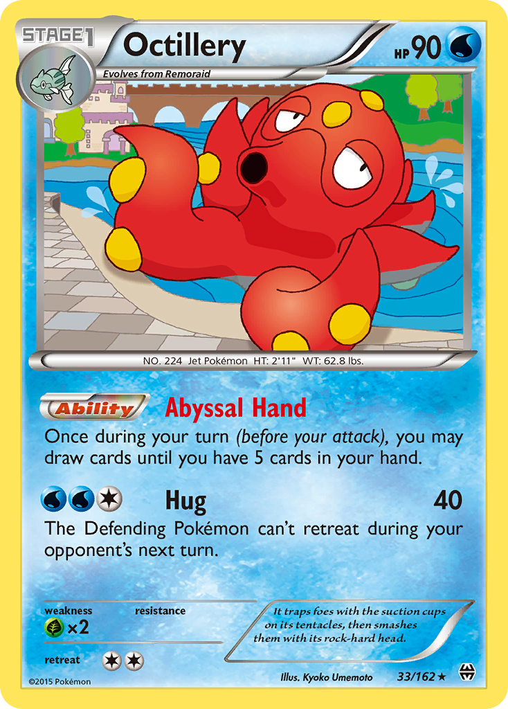 Octillery (33/162) [XY: BREAKthrough] | Gear Gaming Bentonville