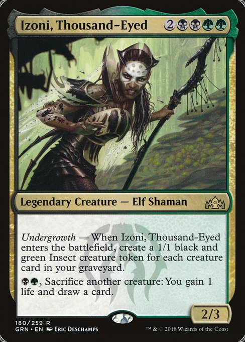 Izoni, Thousand-Eyed [Guilds of Ravnica] | Gear Gaming Bentonville