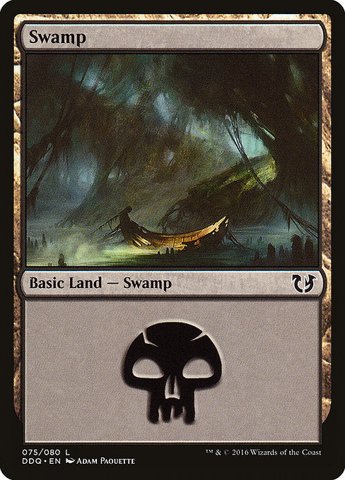 Swamp (75) [Duel Decks: Blessed vs. Cursed] | Gear Gaming Bentonville