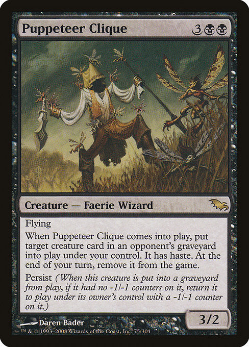 Puppeteer Clique [Shadowmoor] | Gear Gaming Bentonville