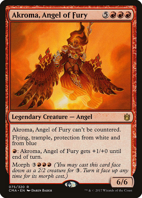 Akroma, Angel of Fury [Commander Anthology] | Gear Gaming Bentonville