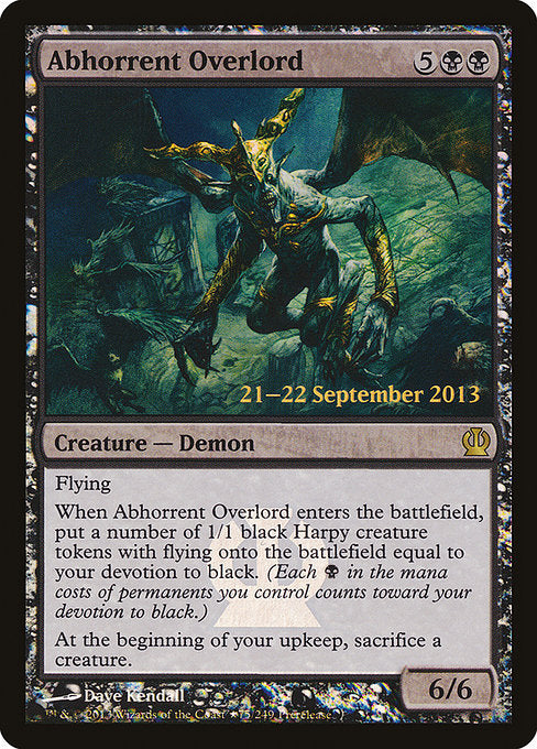 Abhorrent Overlord [Prerelease Cards] | Gear Gaming Bentonville