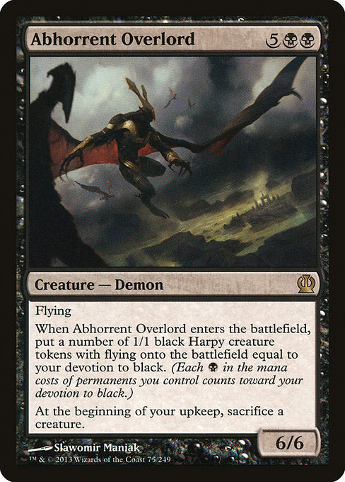 Abhorrent Overlord [Theros] | Gear Gaming Bentonville