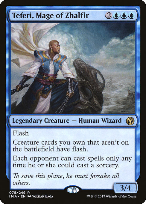 Teferi, Mage of Zhalfir [Iconic Masters] | Gear Gaming Bentonville