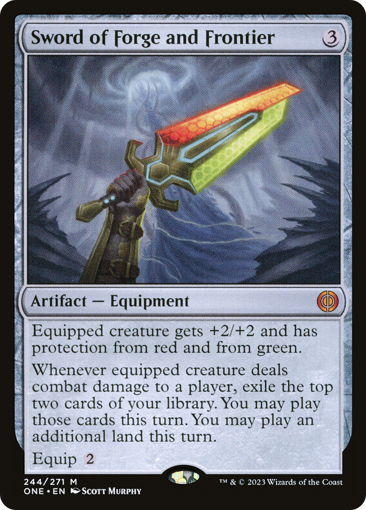 Sword of Forge and Frontier [Phyrexia: All Will Be One] | Gear Gaming Bentonville