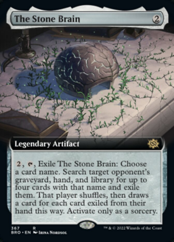 The Stone Brain (Extended Art) [The Brothers' War] | Gear Gaming Bentonville