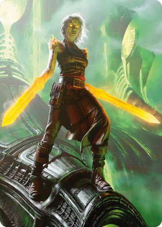 Nahiri, the Unforgiving Art Card [Phyrexia: All Will Be One Art Series] | Gear Gaming Bentonville