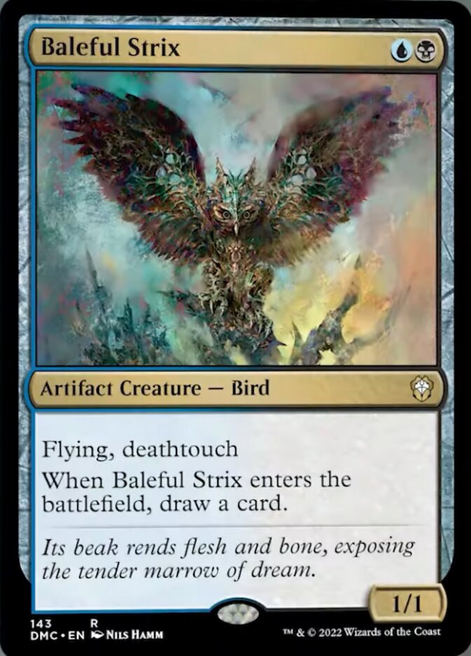 Baleful Strix [Dominaria United Commander] | Gear Gaming Bentonville