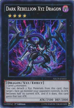 Dark Rebellion Xyz Dragon [NECH-EN053] Secret Rare | Gear Gaming Bentonville