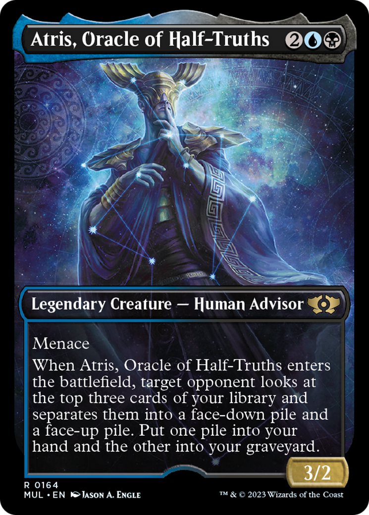 Atris, Oracle of Half-Truths (Halo Foil) [Multiverse Legends] | Gear Gaming Bentonville