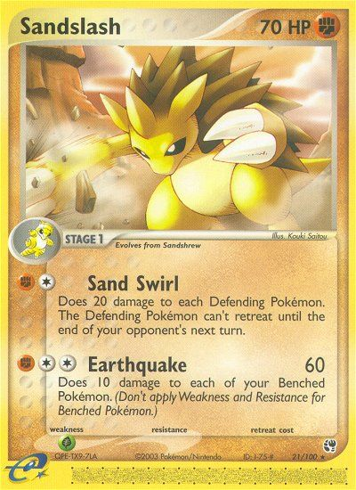 Sandslash (21/100) [EX: Sandstorm] | Gear Gaming Bentonville