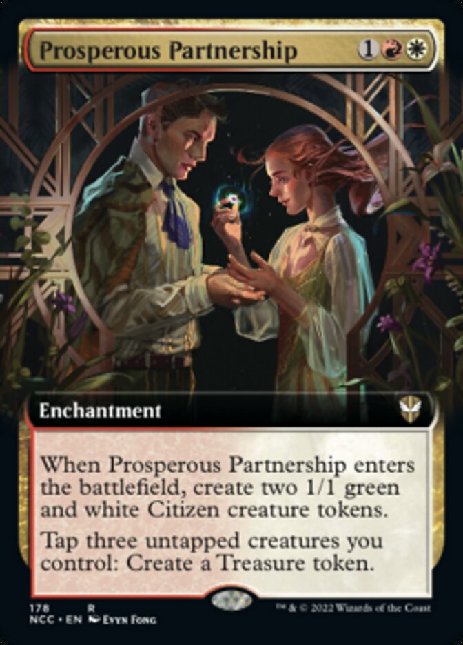 Prosperous Partnership (Extended Art) [Streets of New Capenna Commander] | Gear Gaming Bentonville