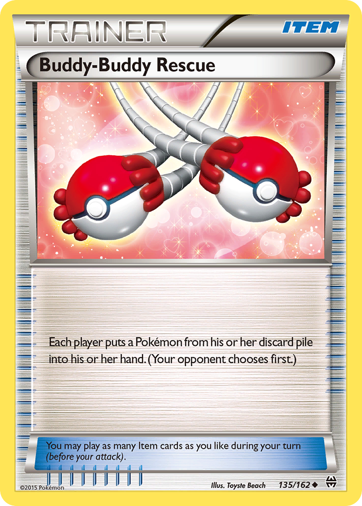 Buddy-Buddy Rescue (135/162) [XY: BREAKthrough] | Gear Gaming Bentonville