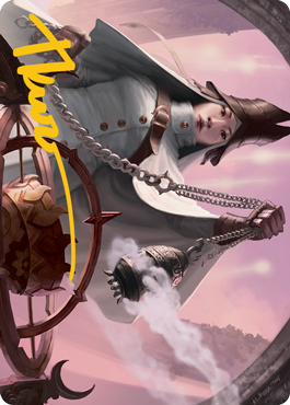 Celestus Sanctifier Art Card (Gold-Stamped Signature) [Innistrad: Midnight Hunt Art Series] | Gear Gaming Bentonville