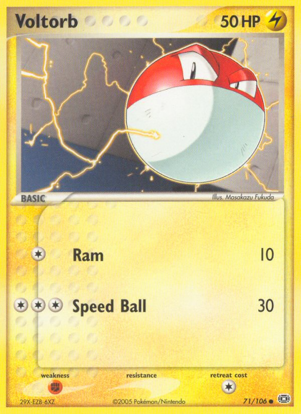 Voltorb (71/106) [EX: Emerald] | Gear Gaming Bentonville