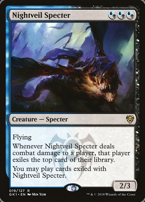 Nightveil Specter [Guilds of Ravnica: Guild Kits] | Gear Gaming Bentonville