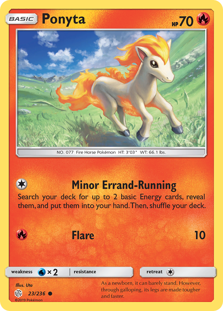 Ponyta (23/236) [Sun & Moon: Cosmic Eclipse] | Gear Gaming Bentonville