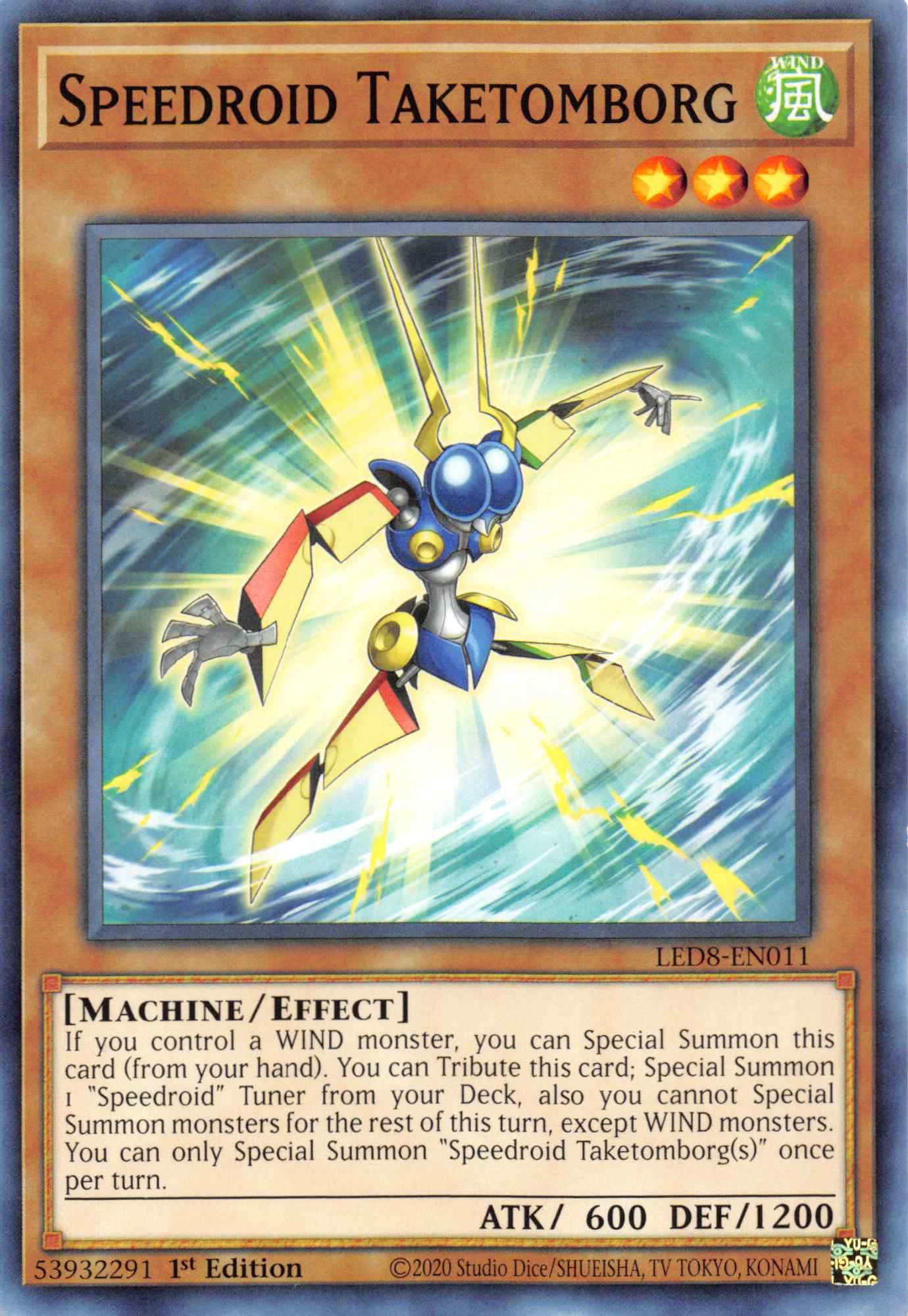 Speedroid Taketomborg [LED8-EN011] Common | Gear Gaming Bentonville