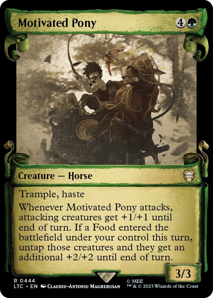 Motivated Pony [The Lord of the Rings: Tales of Middle-Earth Commander Showcase Scrolls] | Gear Gaming Bentonville