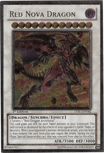 Red Nova Dragon [STBL-EN042] Ultimate Rare | Gear Gaming Bentonville