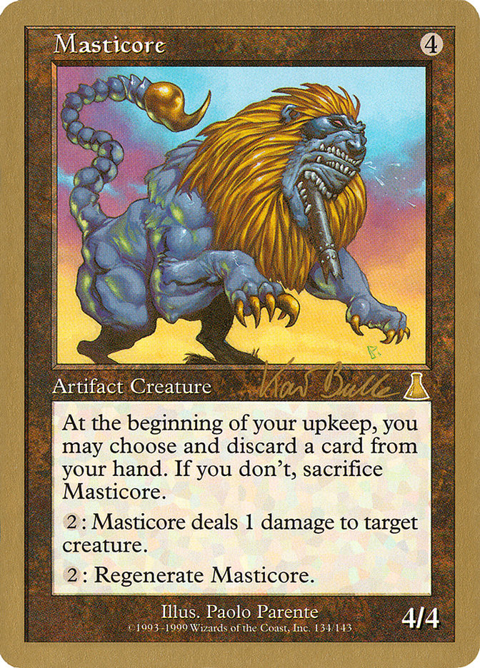 Masticore (Kai Budde) [World Championship Decks 1999] | Gear Gaming Bentonville