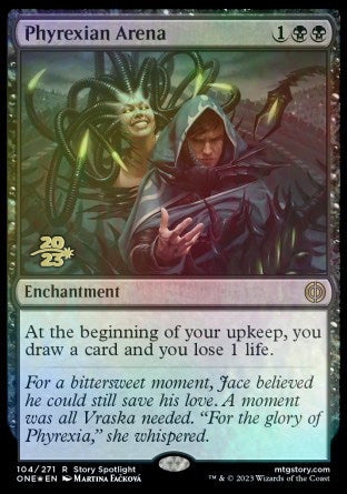 Phyrexian Arena [Phyrexia: All Will Be One Prerelease Promos] | Gear Gaming Bentonville