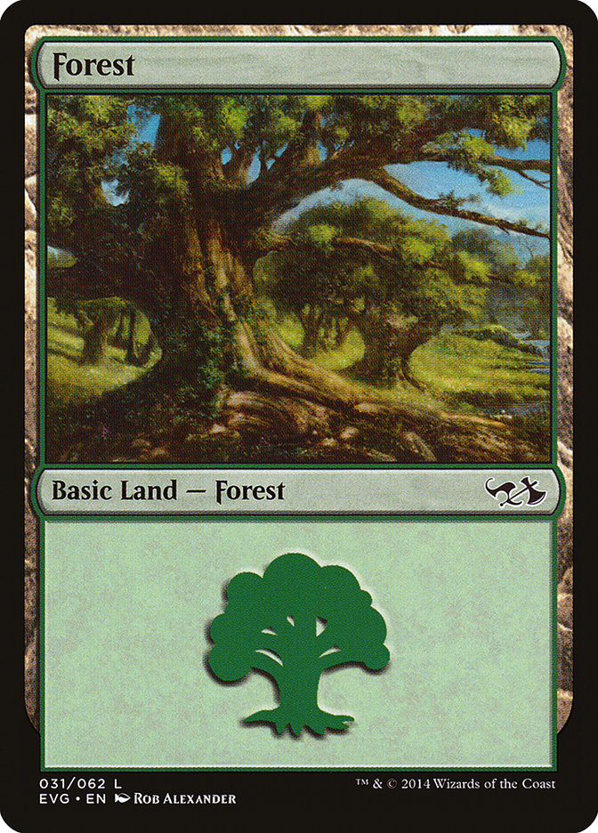 Forest (31) (Elves vs. Goblins) [Duel Decks Anthology] | Gear Gaming Bentonville