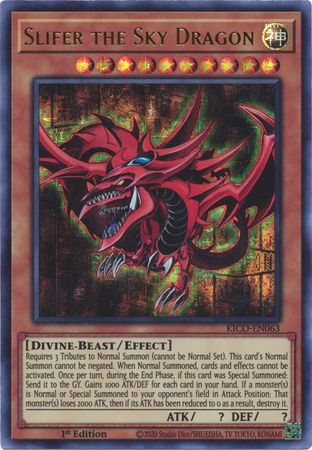 Slifer the Sky Dragon (Ultra Pharaoh's Rare) [KICO-EN063] Ultra Pharaoh’s Rare | Gear Gaming Bentonville