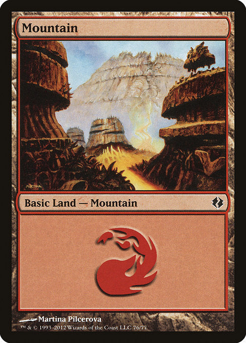 Mountain (76) [Duel Decks: Venser vs. Koth] | Gear Gaming Bentonville