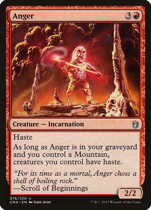 Anger [Commander Anthology] | Gear Gaming Bentonville