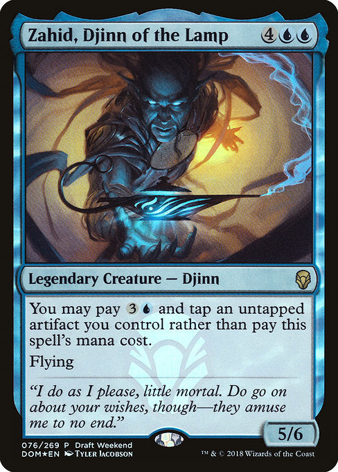 Zahid, Djinn of the Lamp (Draft Weekend) [Launch Party & Release Event Promos] | Gear Gaming Bentonville