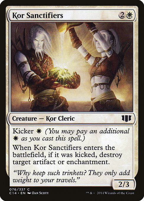 Kor Sanctifiers [Commander 2014] | Gear Gaming Bentonville