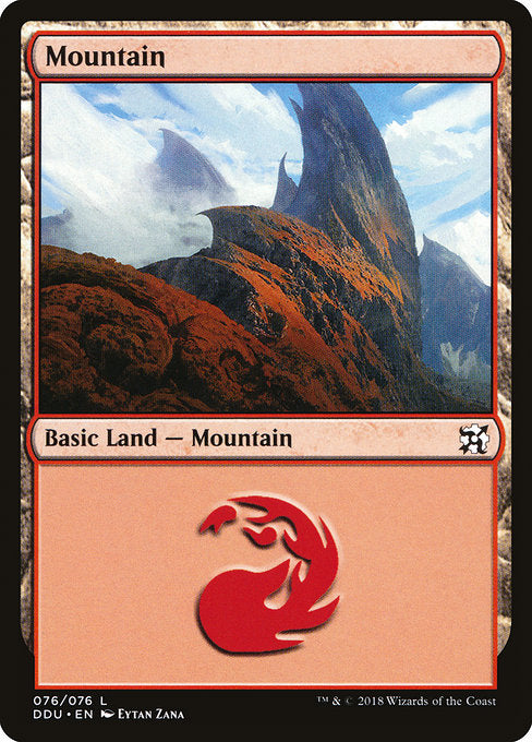 Mountain (76) [Duel Decks: Elves vs. Inventors] | Gear Gaming Bentonville