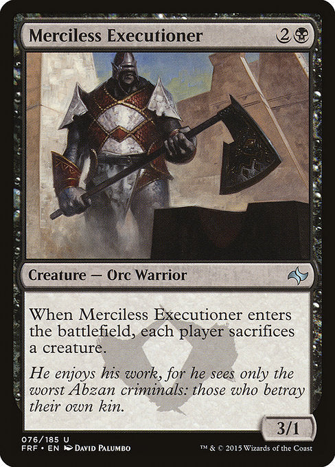 Merciless Executioner [Fate Reforged] | Gear Gaming Bentonville