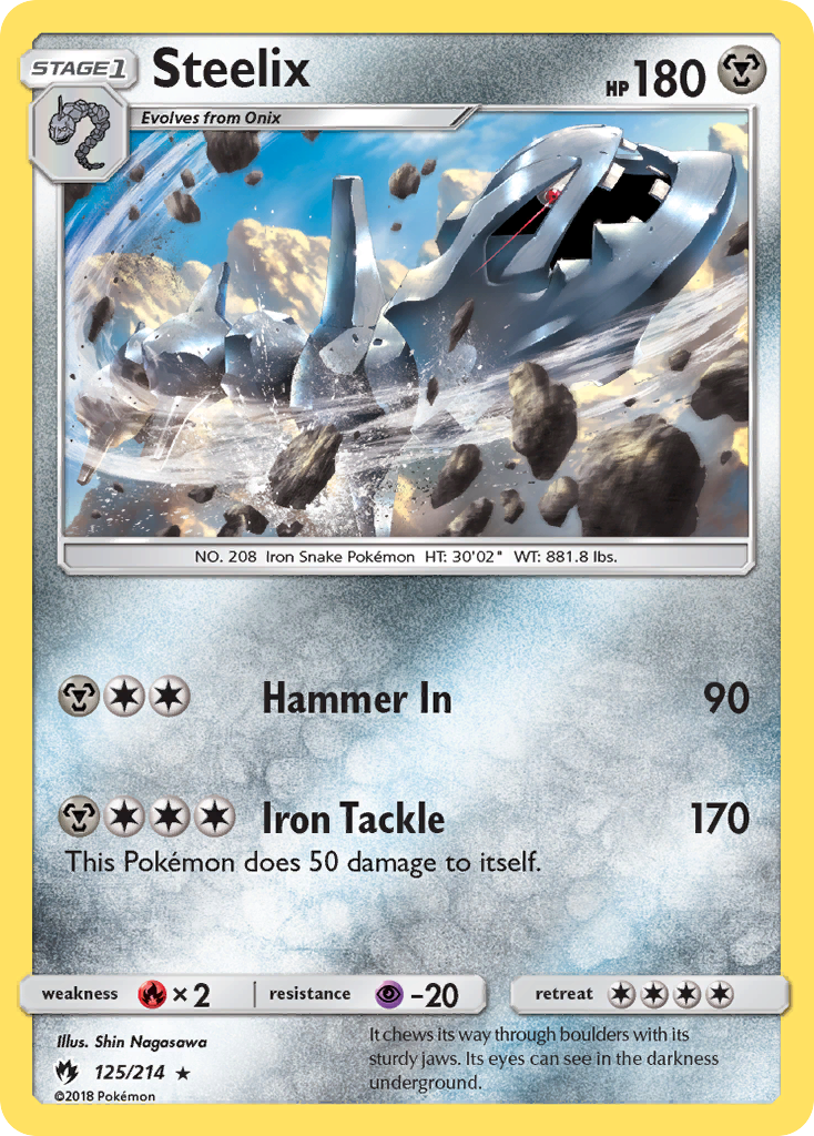 Steelix (125/214) [Sun & Moon: Lost Thunder] | Gear Gaming Bentonville